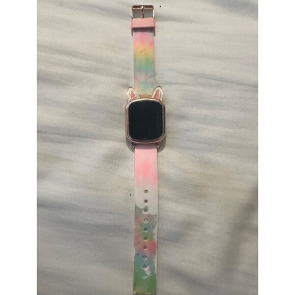 Accutime Cat Ears Digital Watch With‎ Multicolor Band WN4091WM - Picture 2 of 9